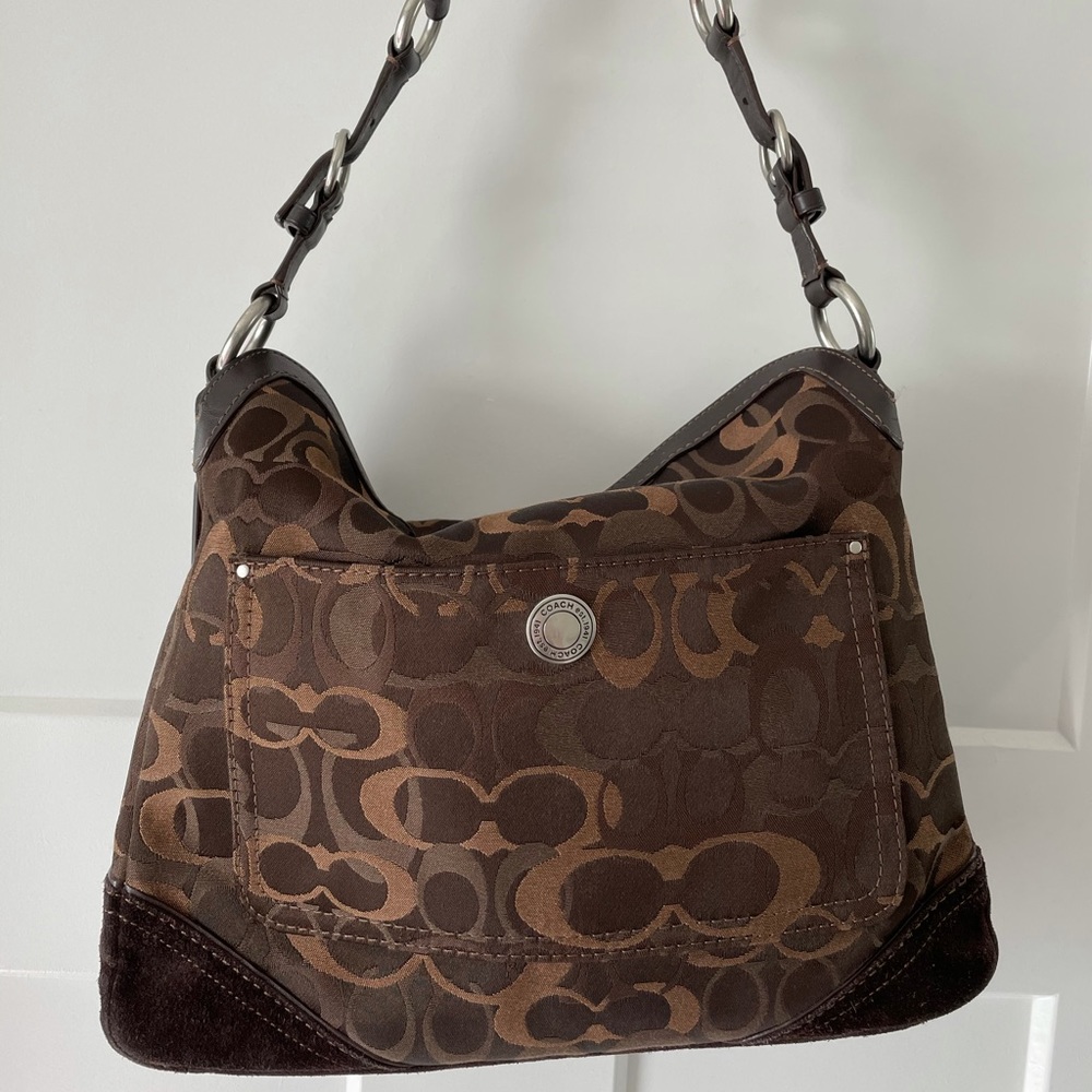 Coach Brown Hobo Purse